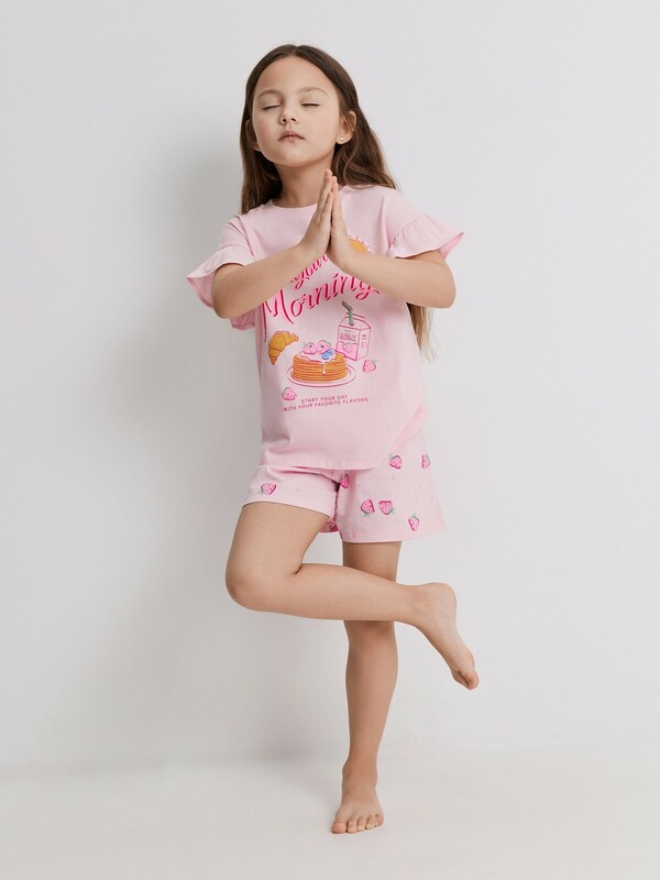 Пижама детская для девочек Mushnula