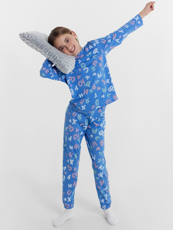 КОМПЛЕКТ ДЛЯ ДЕВОЧЕК (ДЖЕМПЕР, БРЮКИ) 567740