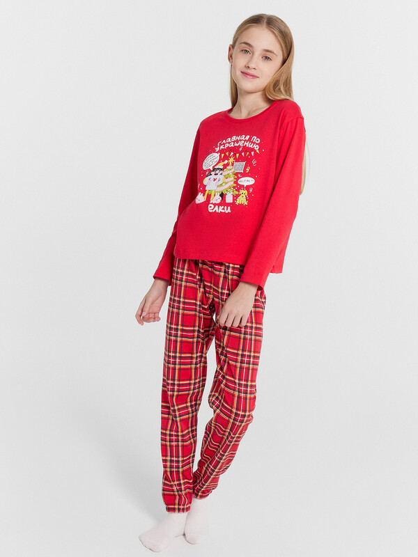 КОМПЛЕКТ ДЛЯ ДЕВОЧЕК (ДЖЕМПЕР, БРЮКИ) 567740