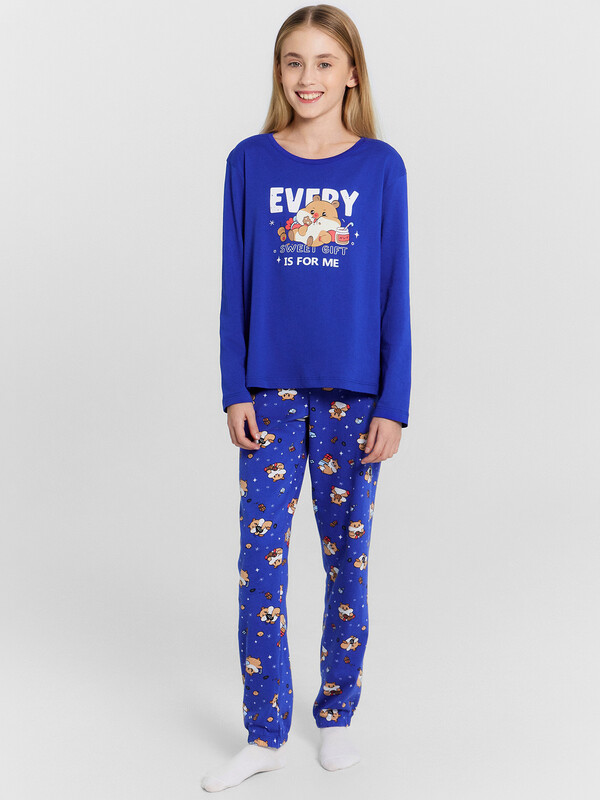 КОМПЛЕКТ ДЛЯ ДЕВОЧЕК (ДЖЕМПЕР, БРЮКИ) 567740