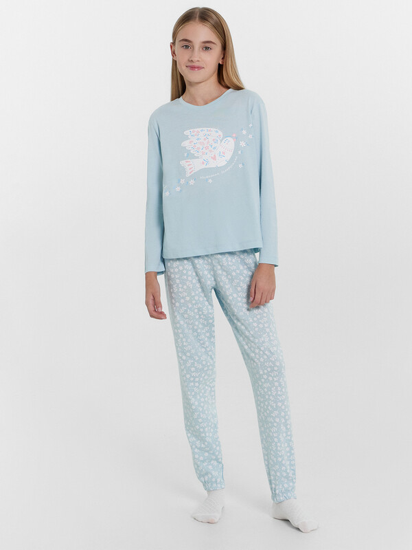 КОМПЛЕКТ ДЛЯ ДЕВОЧЕК (ДЖЕМПЕР, БРЮКИ) 567740