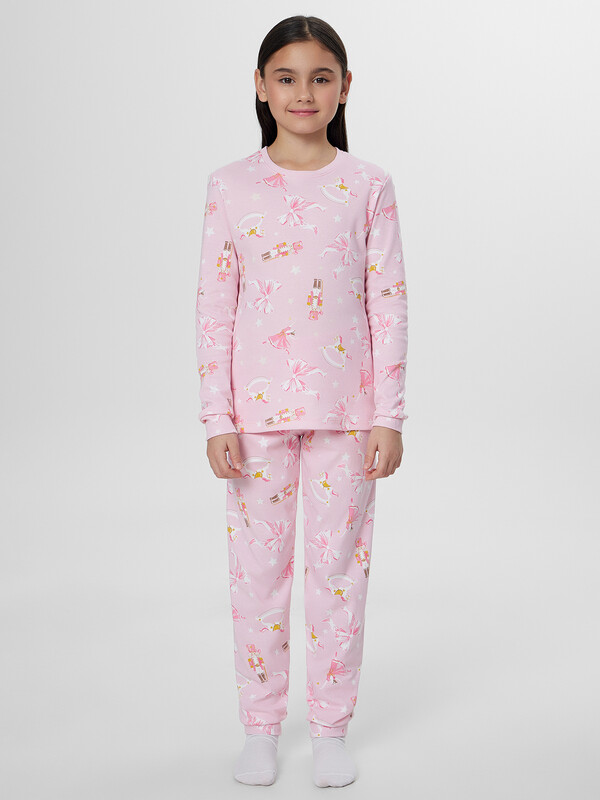 КОМПЛЕКТ ДЛЯ ДЕВОЧЕК (ДЖЕМПЕР, БРЮКИ) 567743