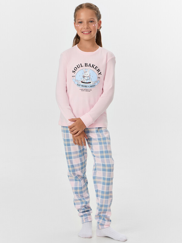 КОМПЛЕКТ ДЛЯ ДЕВОЧЕК (ДЖЕМПЕР, БРЮКИ) 567743