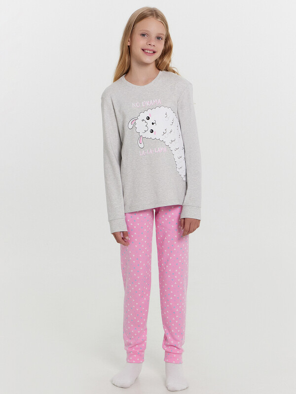 КОМПЛЕКТ ДЛЯ ДЕВОЧЕК (ДЖЕМПЕР, БРЮКИ) 567743