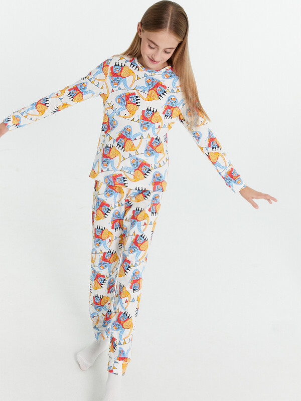 КОМПЛЕКТ ДЛЯ ДЕВОЧЕК (ДЖЕМПЕР, БРЮКИ) 567743