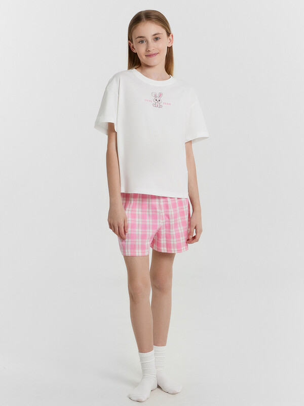 КОМПЛЕКТ ДЛЯ ДЕВОЧЕК (ФУТБОЛКА, ШОРТЫ) 567748