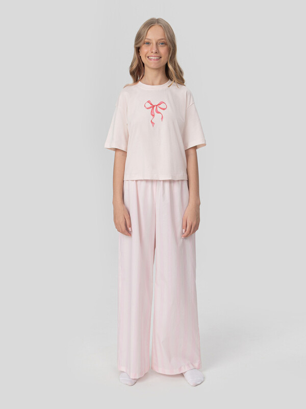 КОМПЛЕКТ ДЛЯ ДЕВОЧЕК (ФУТБОЛКА, БРЮКИ) 567749