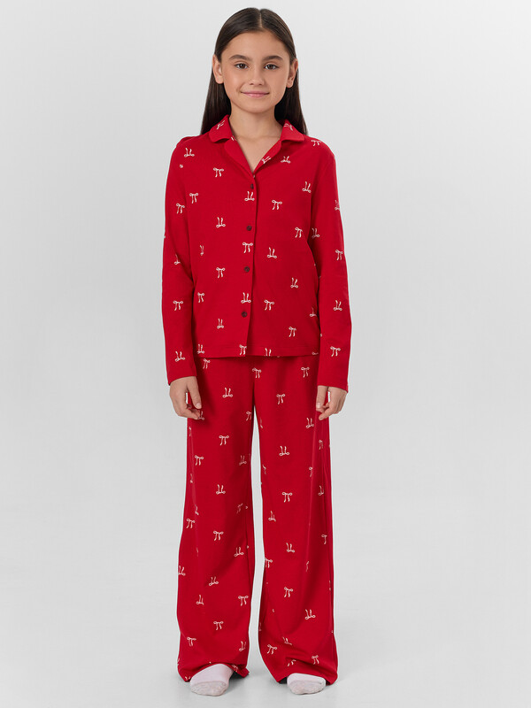 КОМПЛЕКТ ДЛЯ ДЕВОЧЕК (РУБАШКА, БРЮКИ) 567754