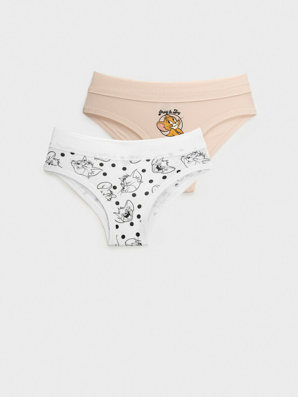 Трусы трикотажные для девочек, 3 шт в комплекте
