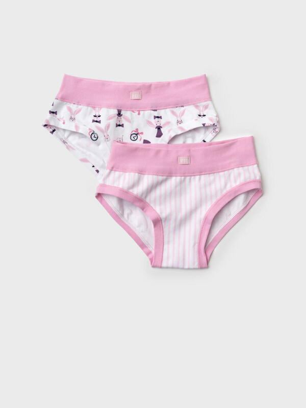 Трусы трикотажные для девочек, 2 шт в комплекте