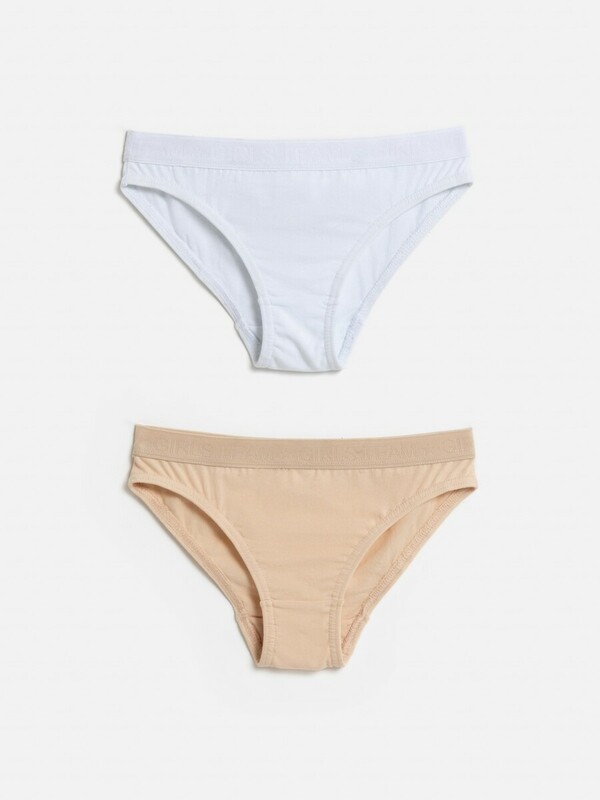 Трусы детские для девочек в наборе из 2шт Goldy2