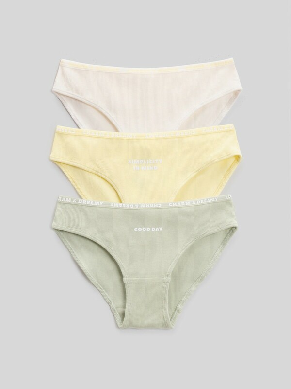 Трусы детские для девочек в наборе из 3шт Apelsin_br