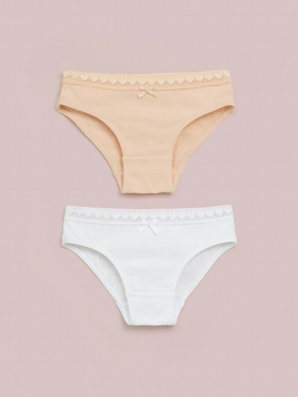 Трусы детские для девочек 2шт Azura