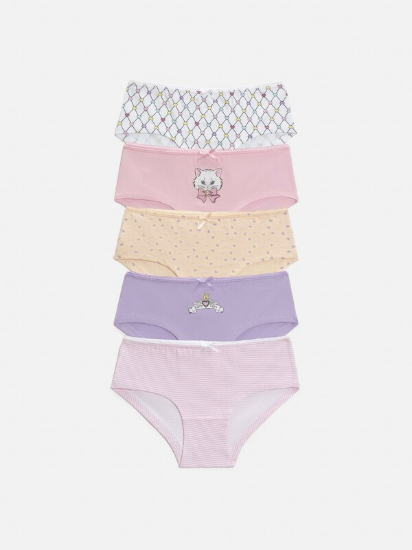 Трусы детские для девочек в наборе из 5 шт. Lumpy