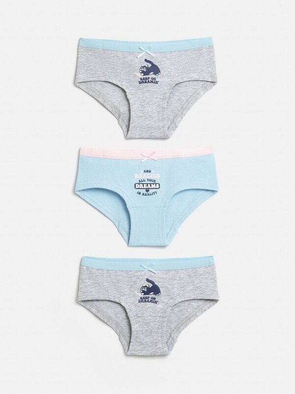 Трусы детские для девочек в наборе из 3шт Betann