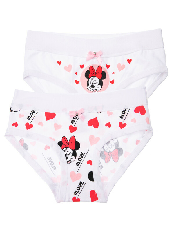 Трусы трикотажные для девочек, 2 шт в комплекте