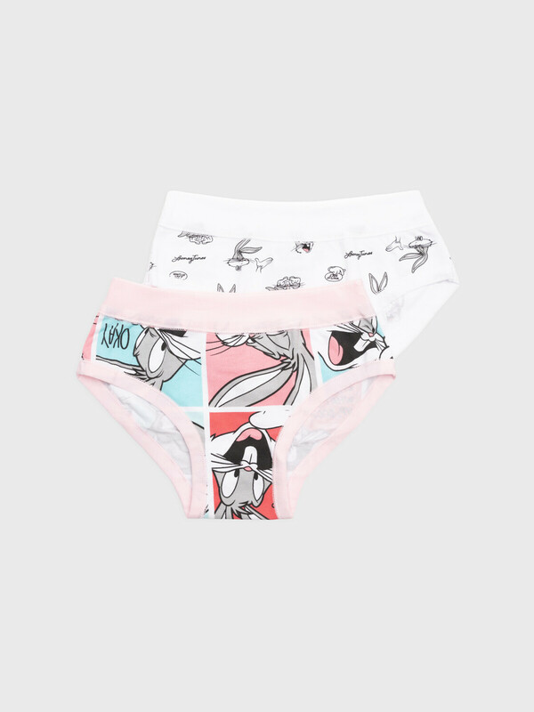 Трусы трикотажные для девочек, 2 шт в комплекте