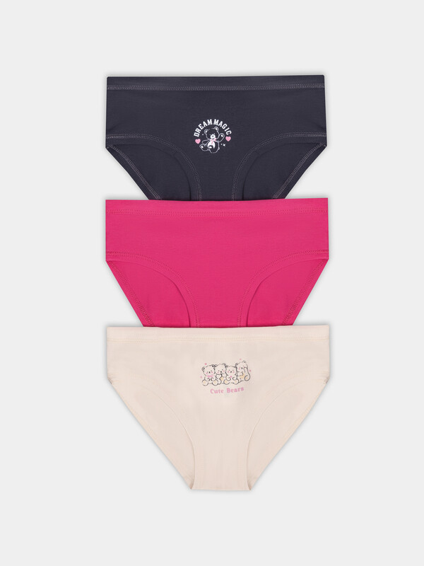 ТРУСЫ ДЛЯ ДЕВОЧЕК (3ШТ.) 417747-3