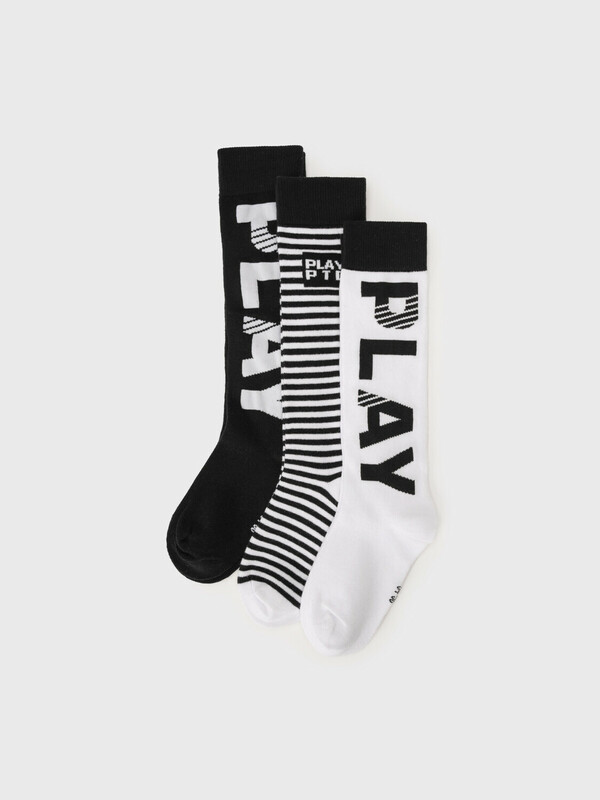 Гольфы трикотажные для девочек, 3 пары в комплекте