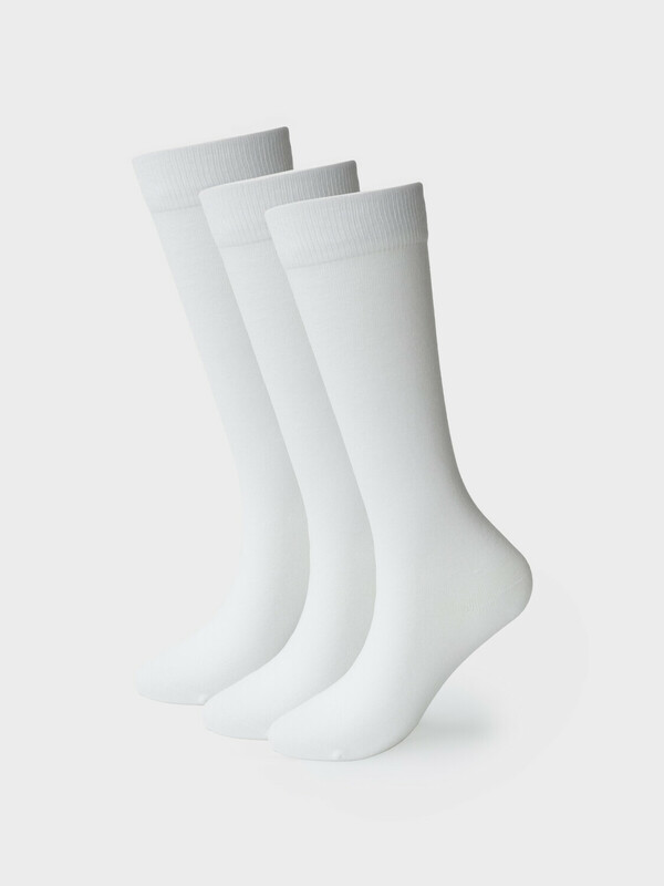 Гольфы трикотажные для девочек, 3 пары в комплекте