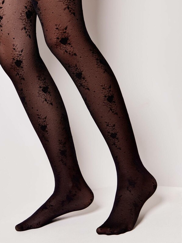 Колготки детские CONTE SOFIA Тонкие эластичные колготки с цветочным рисунком 