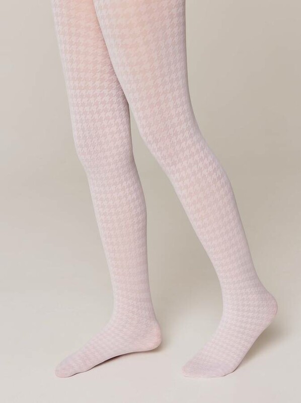 Нарядные CONTE CHANEL Колготки с рисунком «гусиная лапка»