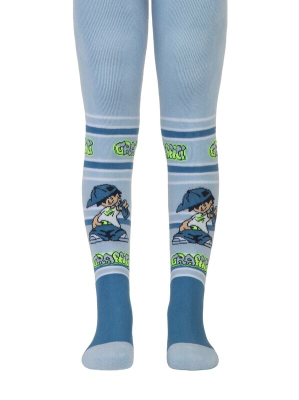 Колготки детские Conte-kids Колготки SOF-TIKI (махровые внутри) с рисунками