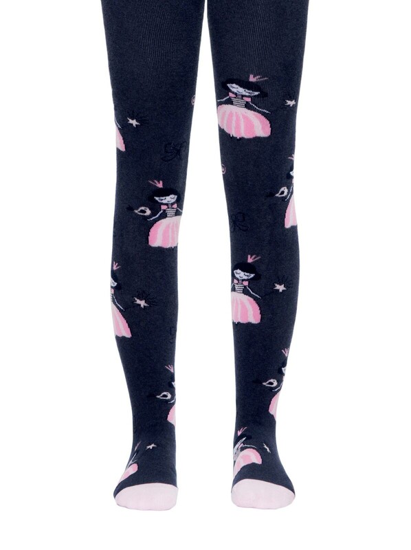 Колготки детские Conte-kids Колготки SOF-TIKI (махровые внутри) с рисунками