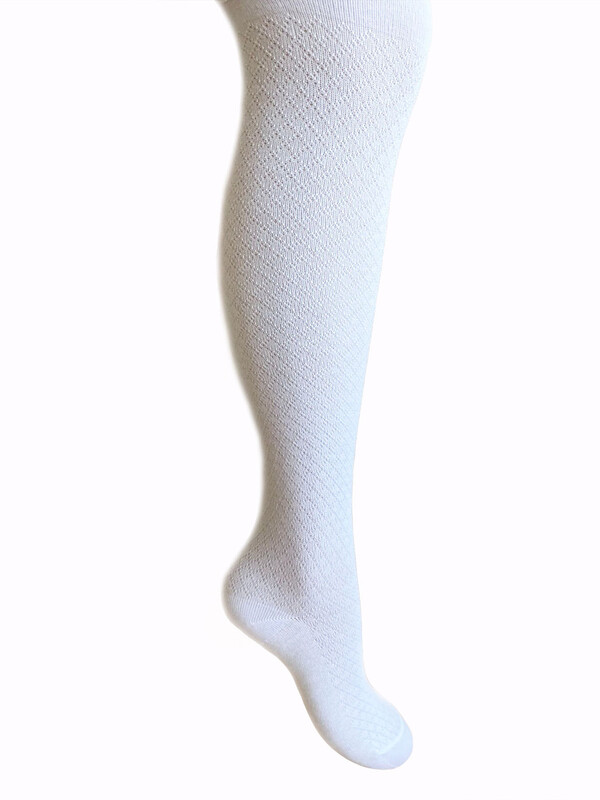 Колготки ажурные с пяткой ромбик (K300)