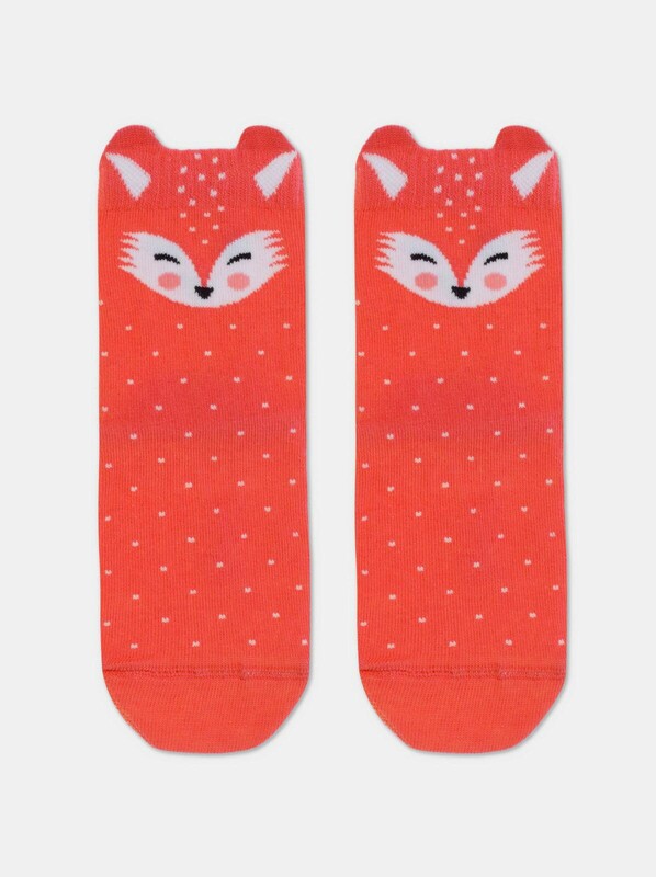 Носки детские CONTE-KIDS TIP-TOP (мордашки) Хлопковые носки 