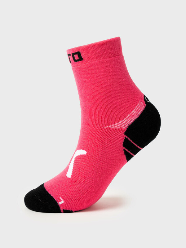 Термоноски трикотажные для девочек (низкие махровые)