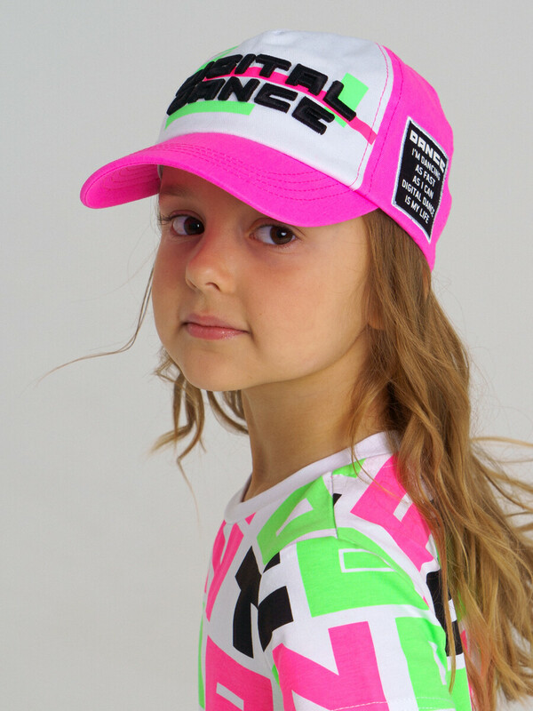 Кепка текстильная для девочек