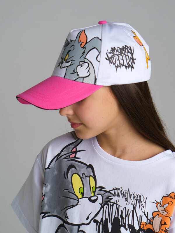 Кепка текстильная для девочек