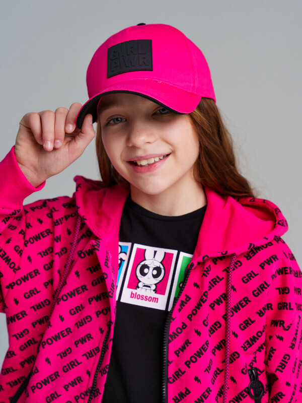 Кепка текстильная для девочек