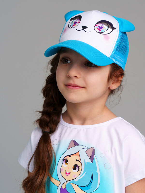 Кепка текстильная для девочек