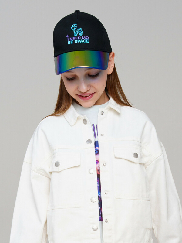 Кепка текстильная для девочек