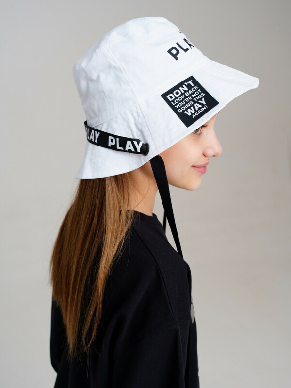 Панама текстильная для девочек