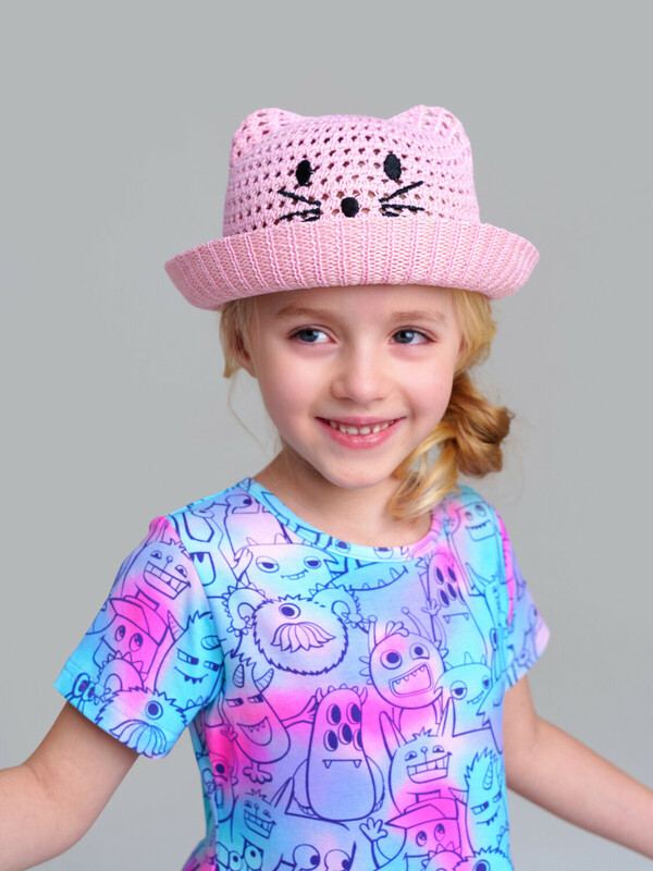 Шляпа текстильная для девочек