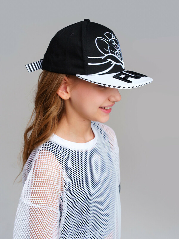 Кепка текстильная для девочек