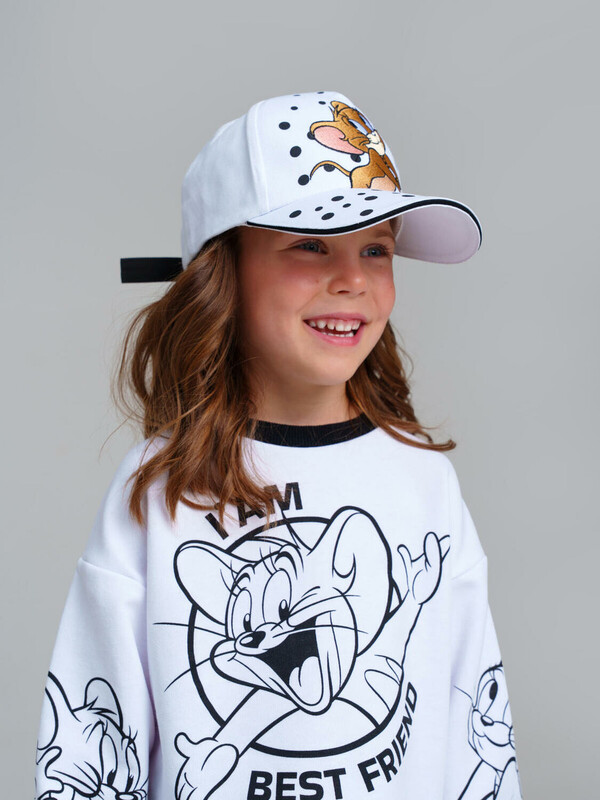 Кепка текстильная для девочек