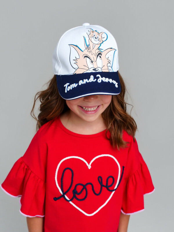 Кепка текстильная для девочек