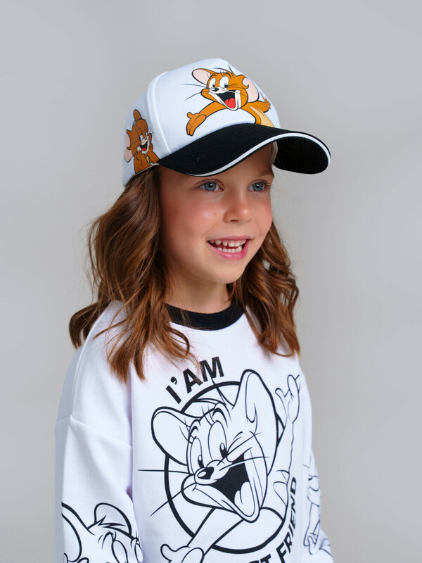 Кепка текстильная для девочек