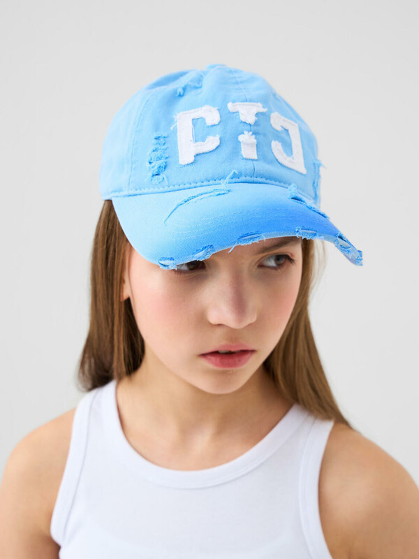 Кепка текстильная для девочек