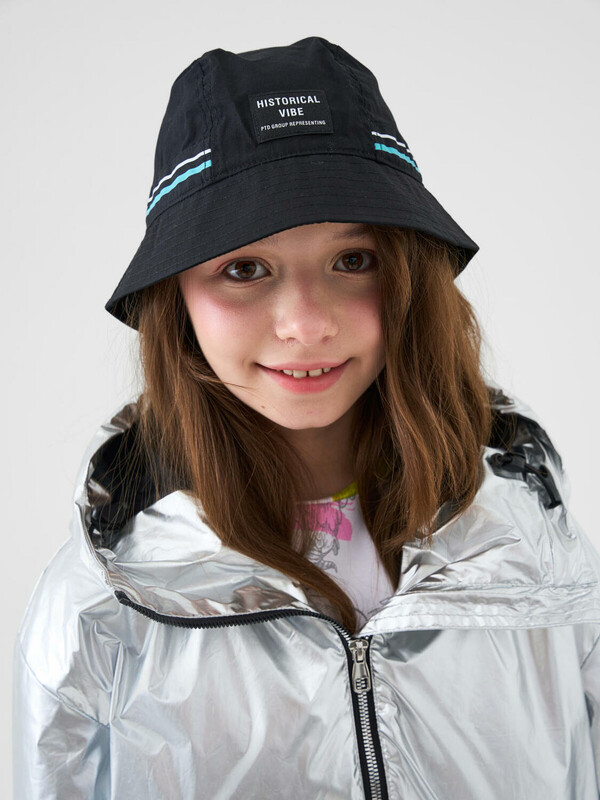 Панама текстильная для девочек