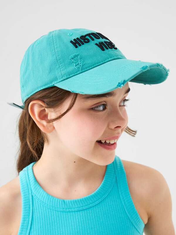 Кепка текстильная для девочек