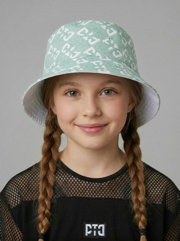 Панама текстильная для девочек