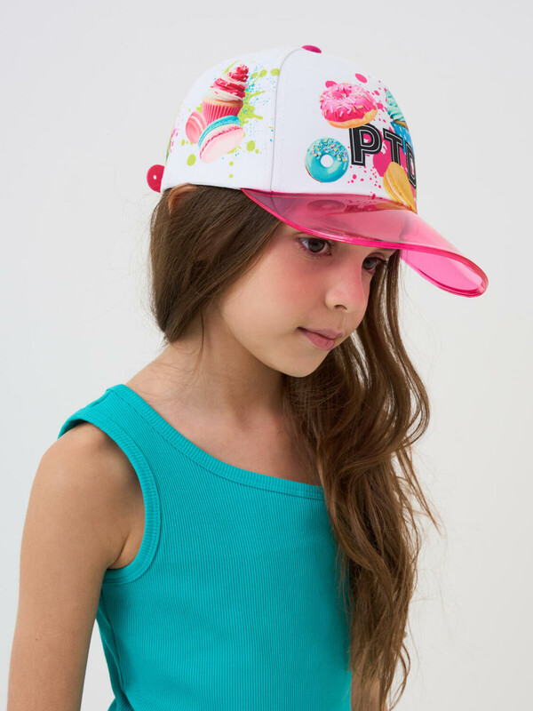 Кепка текстильная для девочек