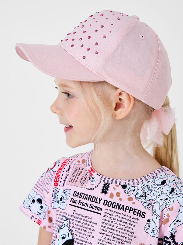Кепка текстильная для девочек