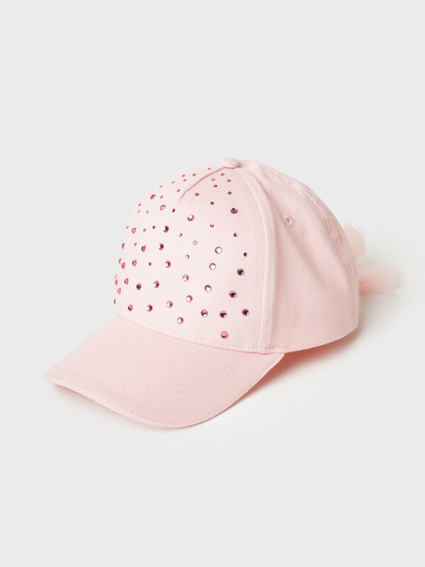 Кепка текстильная для девочек