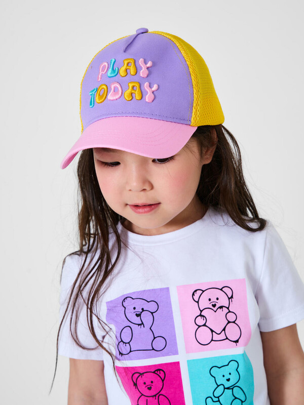 Кепка текстильная для девочек